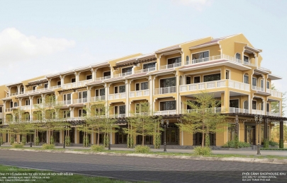 SHOPHOUSE PHONG CÁCH HỘI AN – NƠI KẾT NỐI GIÁ TRỊ SỐNG VÀ THƯƠNG MẠI 